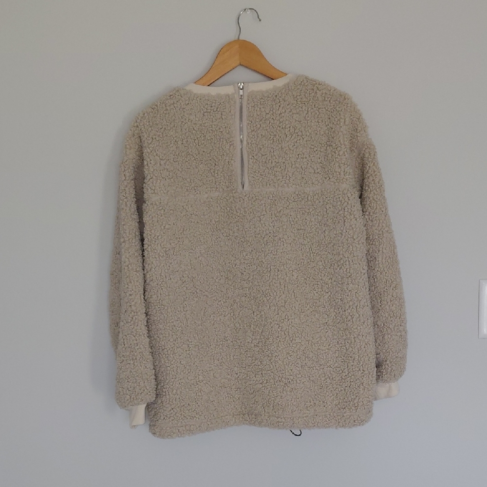 Tagi Quarter Zip Sherpa Sweater